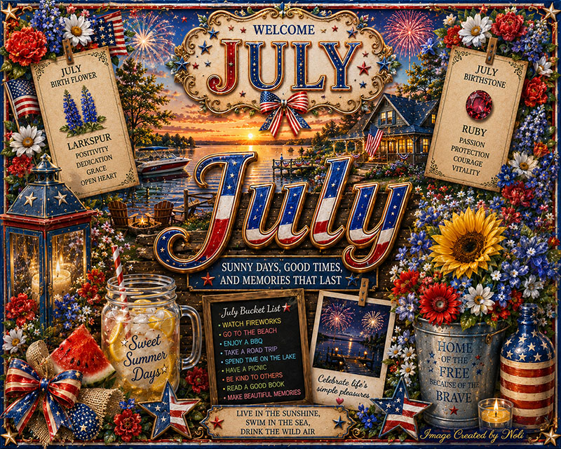 July