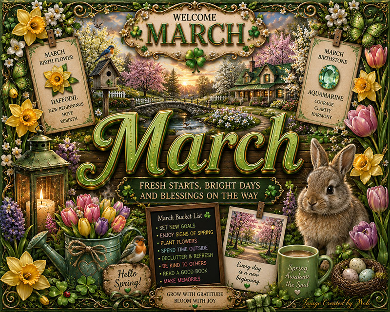 March
